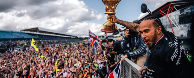 Lewis Hamilton has become an international superstar through F1