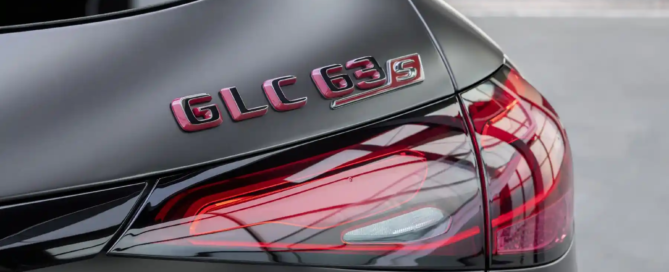 Mercedes-AMG GLC63S badge