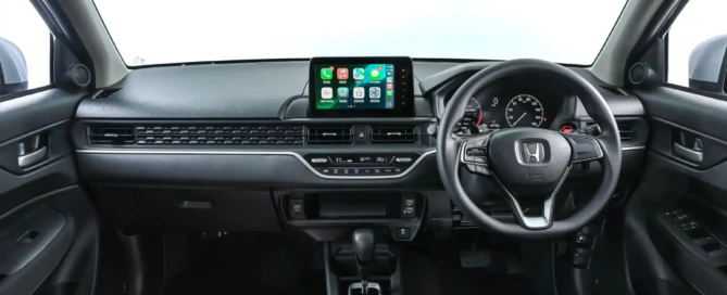 New Honda Amaze Sedan interior