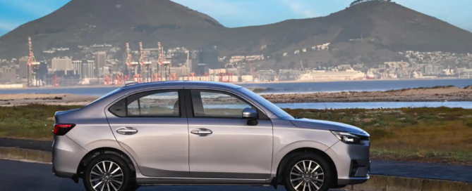 New Honda Amaze Sedan profile