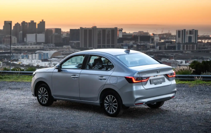 New Honda Amaze Sedan rear