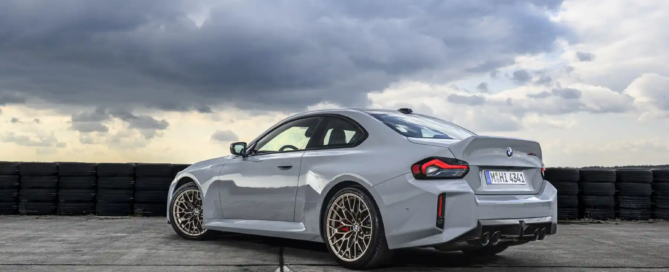 BMW M2 CS rear