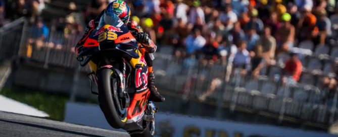 Brad Binder's Record Setting KTM RC16 MotoGP bike