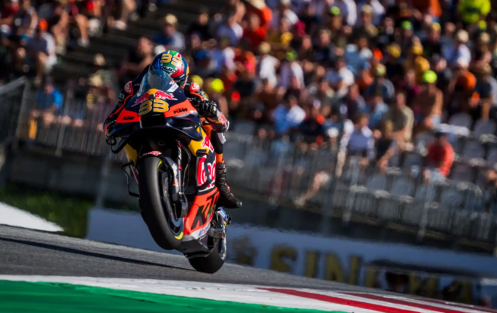 Brad Binder's Record Setting KTM RC16 MotoGP bike