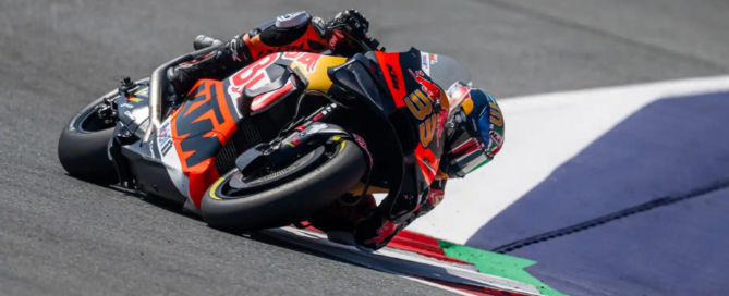 Brad Binder's Record Setting KTM RC16 MotoGP bike