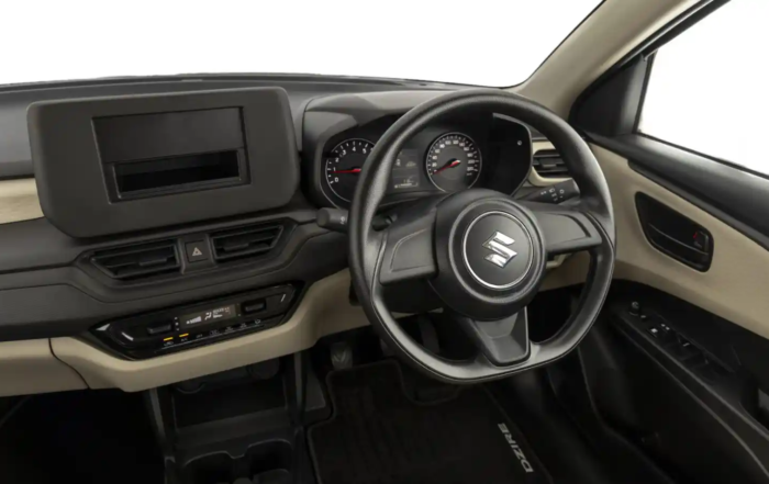 New Suzuki Dzire interior