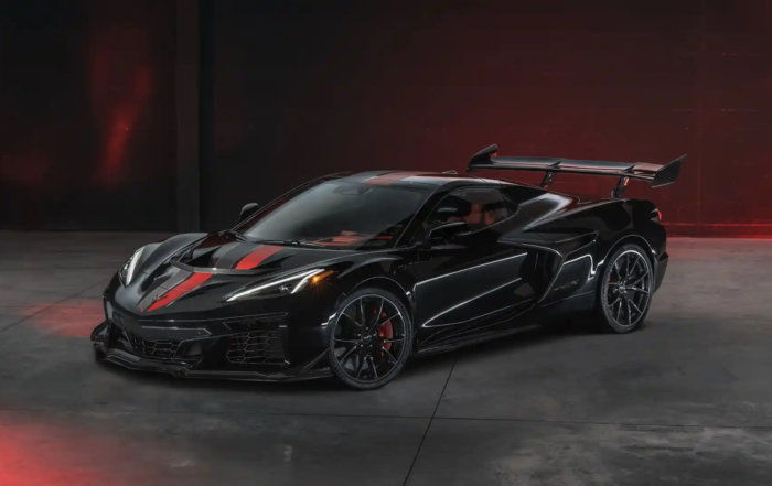 Corvette ZR1X with aero kit