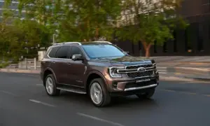 Ford Everest Platinum Driven