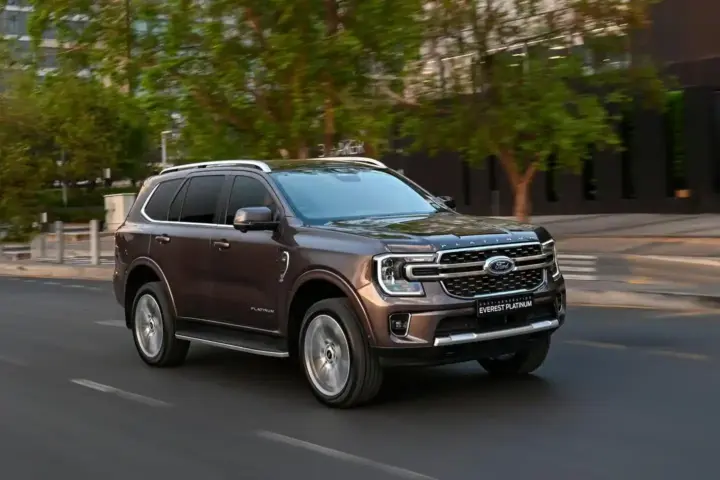 Ford Everest Platinum Driven