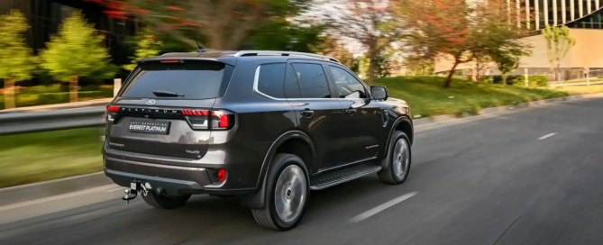 Ford Everest Platinum rear