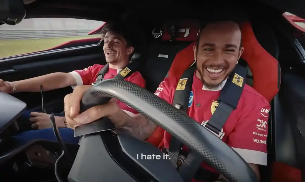 Watch Lewis Hamilton Thrash Ferrari F80 Around Fiorano [video]
