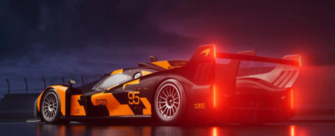 McLaren Project Endurance Le Mans rear