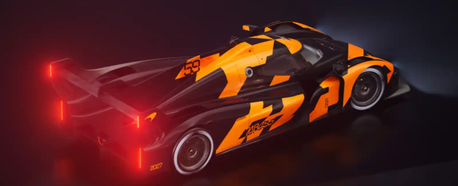 McLaren Project Endurance Le Mans rear