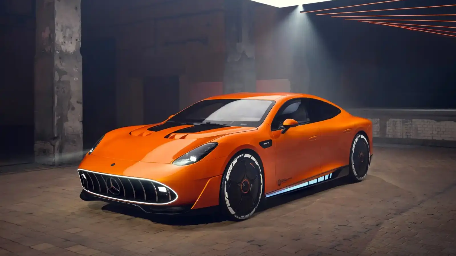 Mercedes-AMG Concept AMG GT XX is an EV GT with Massive Power