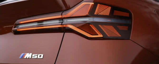BMW X3 M50 xDrive rear