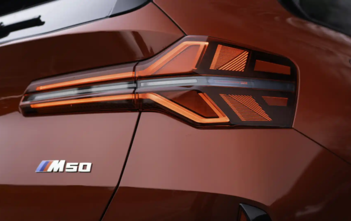 BMW X3 M50 xDrive rear