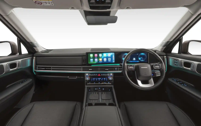 Santa Fe Hybrid interior