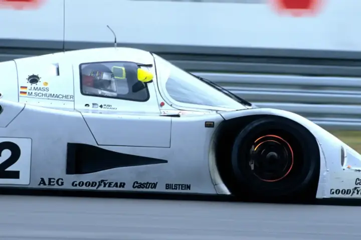 Michael Schumacher At Le Mans [video]