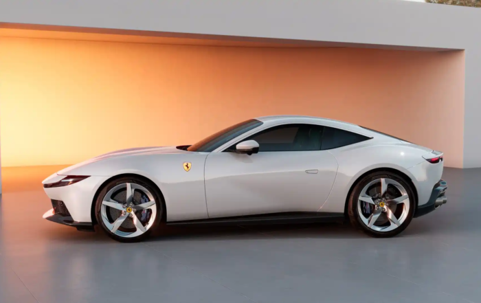 Ferrari Amalfi profile