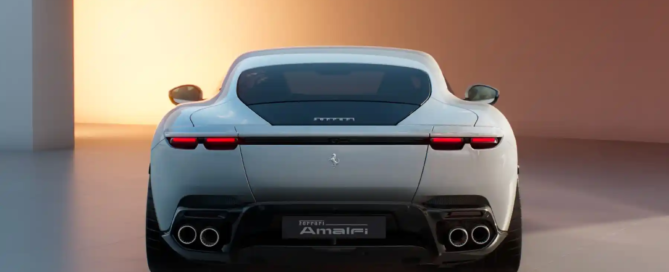 Ferrari Amalfi rear