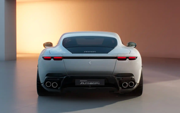 Ferrari Amalfi rear