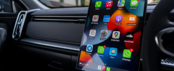 Jaecoo J7 1,6T infotainment