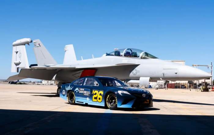 Nascar meets Top Gun