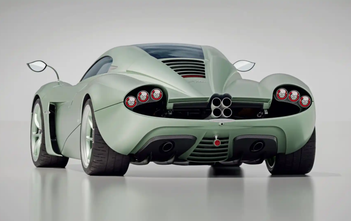 Pagani Huayra Codalunga Speedster rear