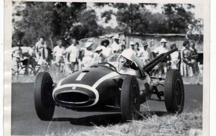 Syd d Vyver Cooper t43-Alfa Romeo 8th Coronation 100 P'M'Burg 18.04.60