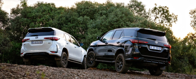 Toyota Fortuner GR-S rear