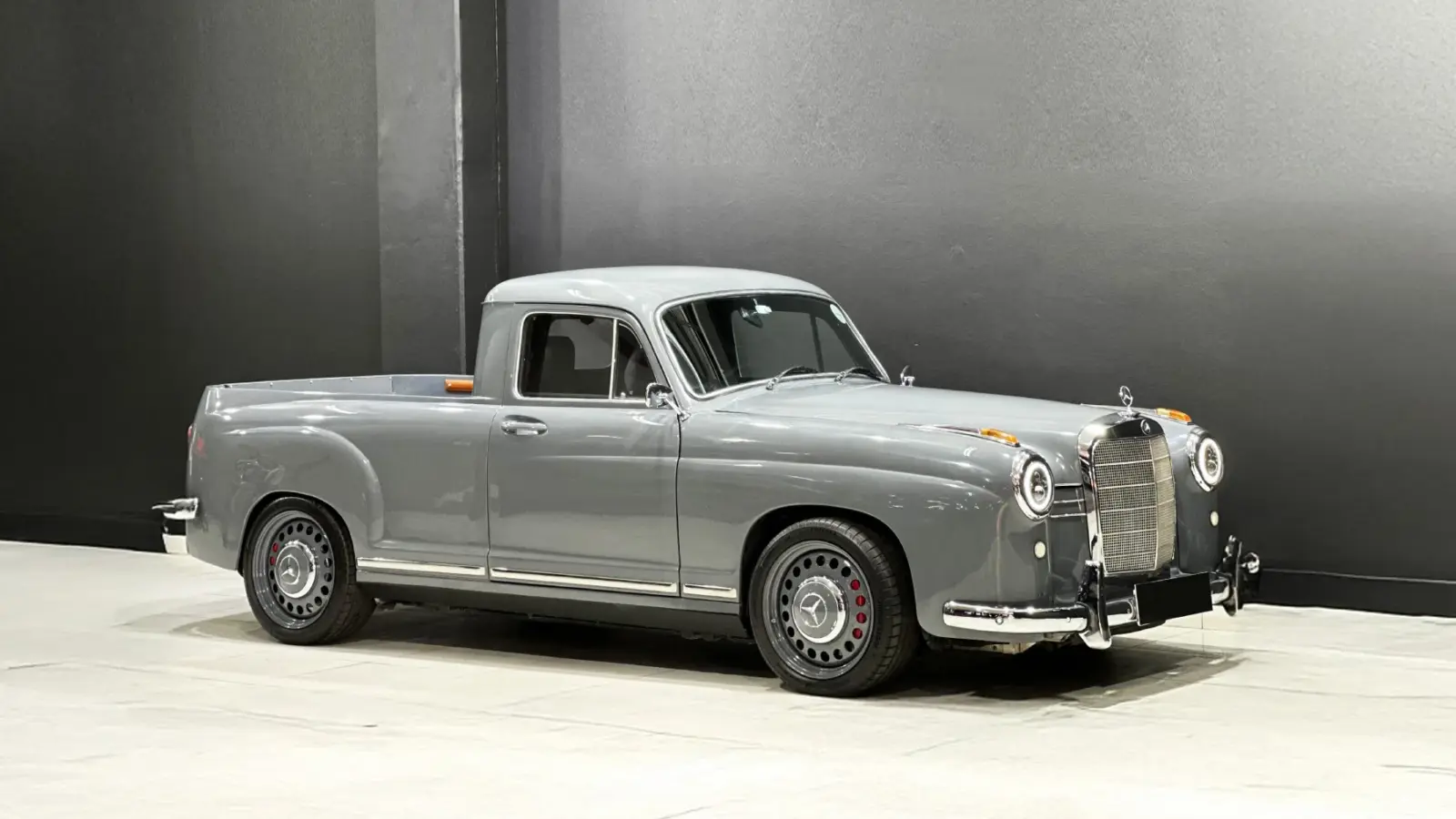 SA-Built AMG Powered Mercedes Ponton Pickup Restomod is Too Cool