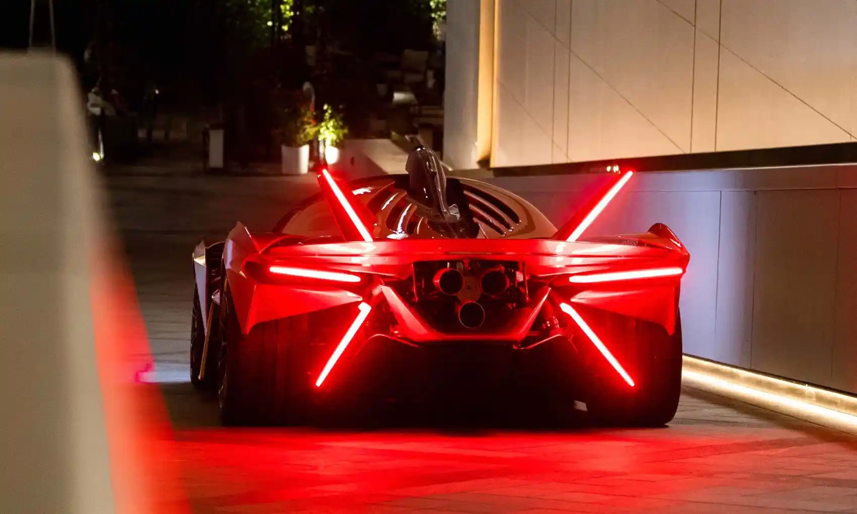 Apollo Evo Hypercar rear lights