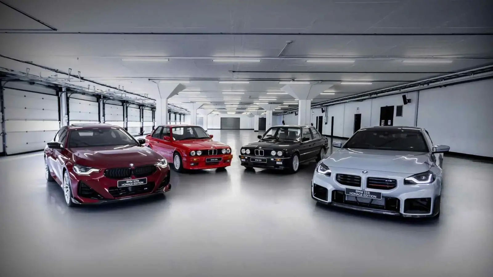 BMW Unveils 325iS and 333i Homage Editions