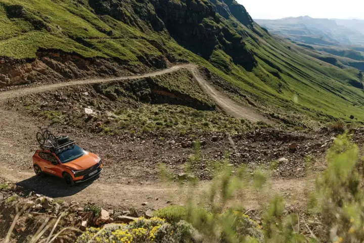 Volvo EX30 Cross Country Becomes First Full EV to Ascend Sani Pass