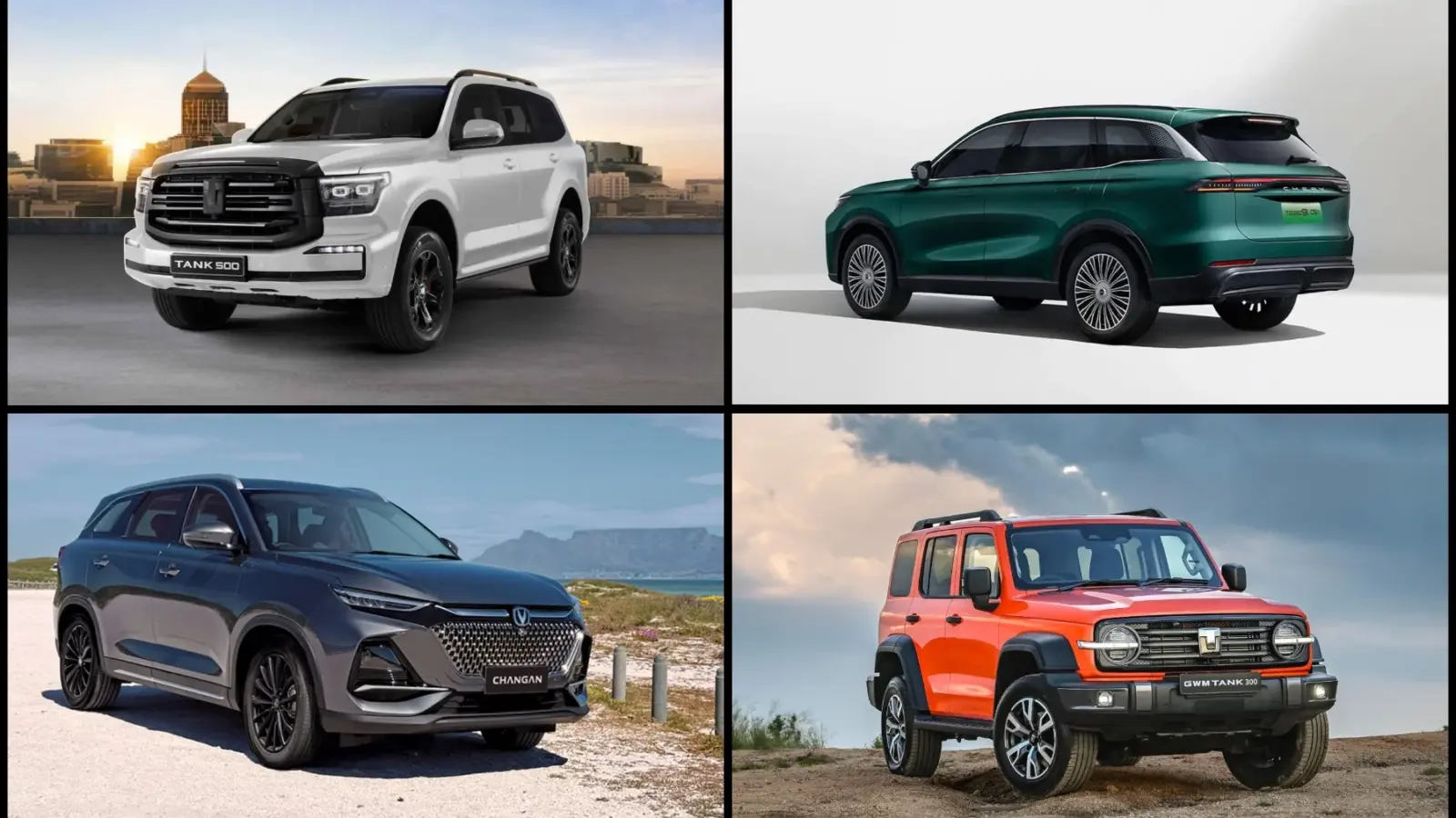 10 New Chinese SUVs Shaking Up The South African Market