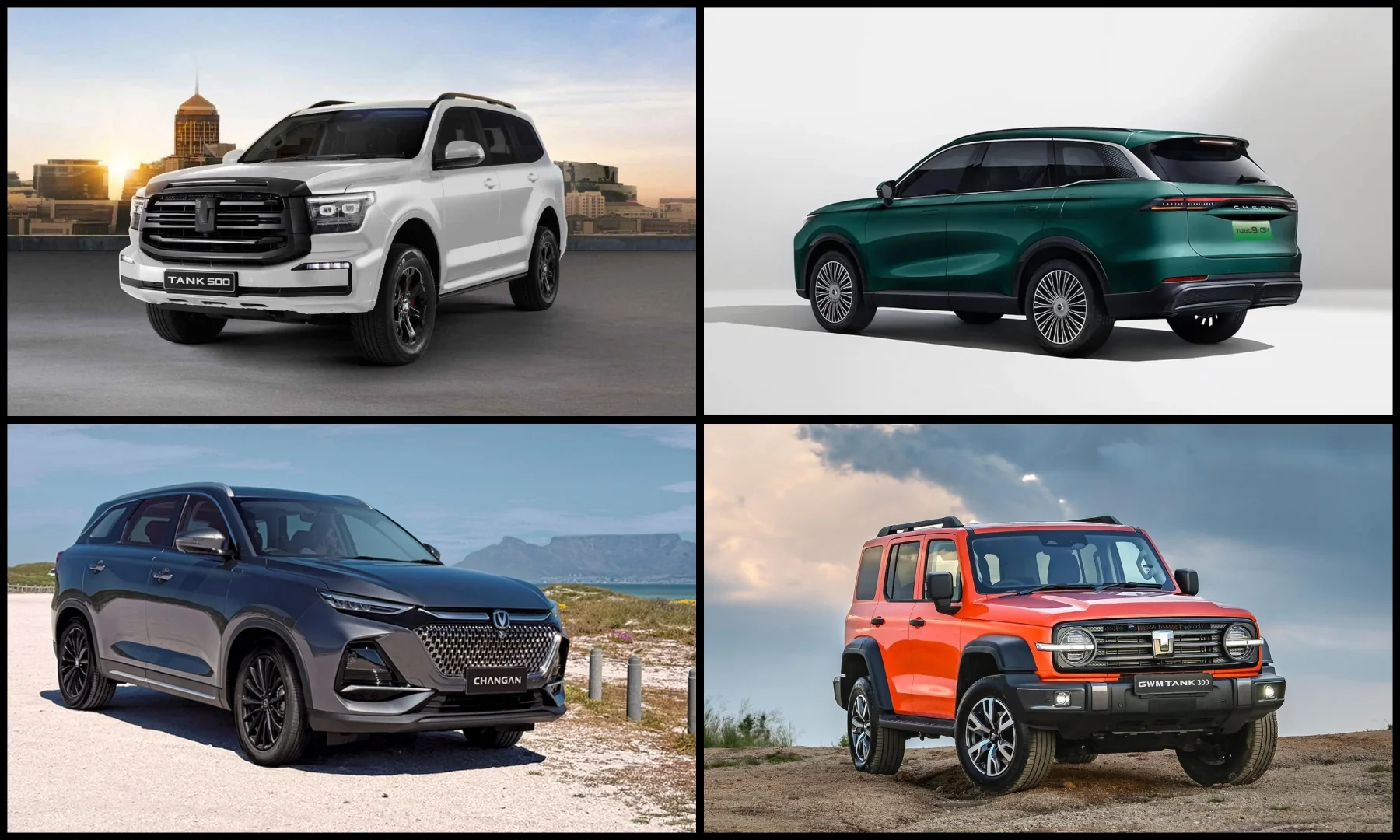 10 New Chinese SUVs