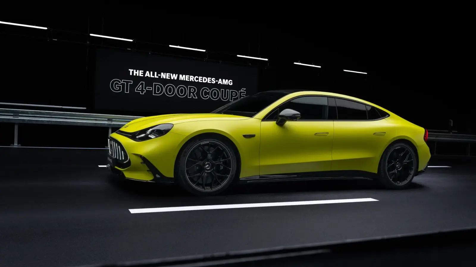 New Mercedes-AMG GT 4-Door Coupé Redefines Electric Performance