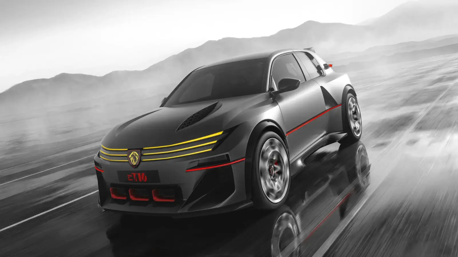 Spirit of Group B Legend Revived in the Peugeot E-T16 Concept [w/video]