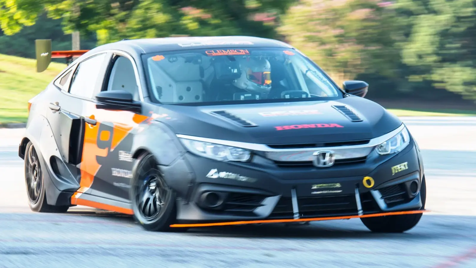 Students build 450 kW Honda Civic