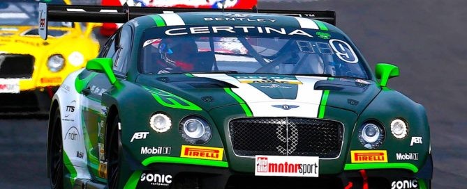 Bentley is just one of the brands we'll see at the Kyalami 9 Hour