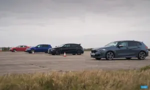 AWD Drag Race [video]