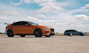 AWD V8 Drag Race [video]