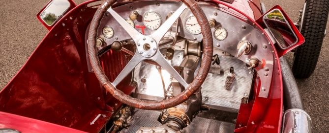 Alfa Romeo P3 Tipo B Monoposto cockpit
