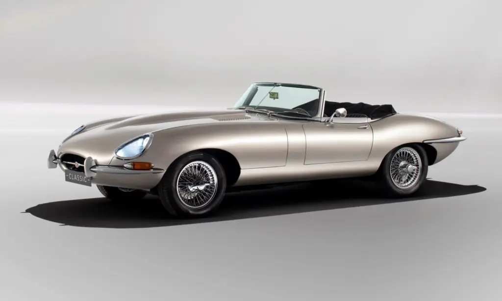 All-electric Jaguar E-Type