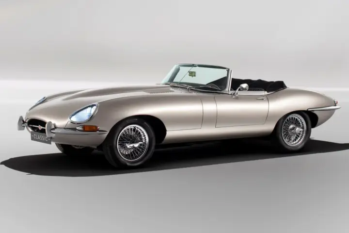 All-electric Jaguar E-Type
