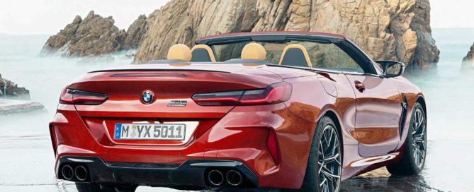 All-new BMW M8 Convertible rear