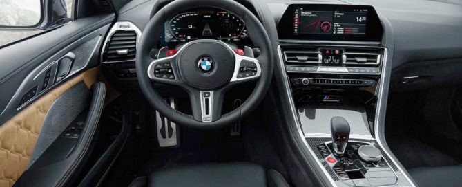 All-new BMW M8 interior