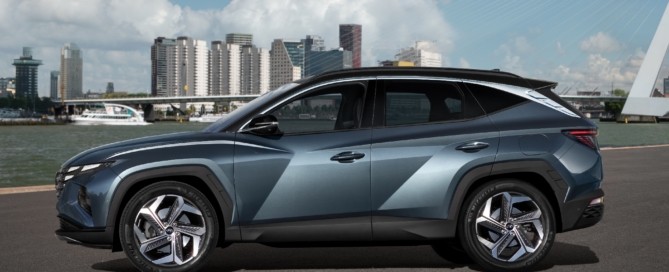 All-new Hyundai Tucson profile