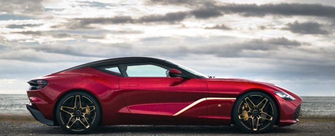 Aston Martin DBS GT Zagato profile