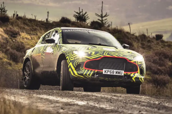 Aston Martin DBX Prototype [w/video]